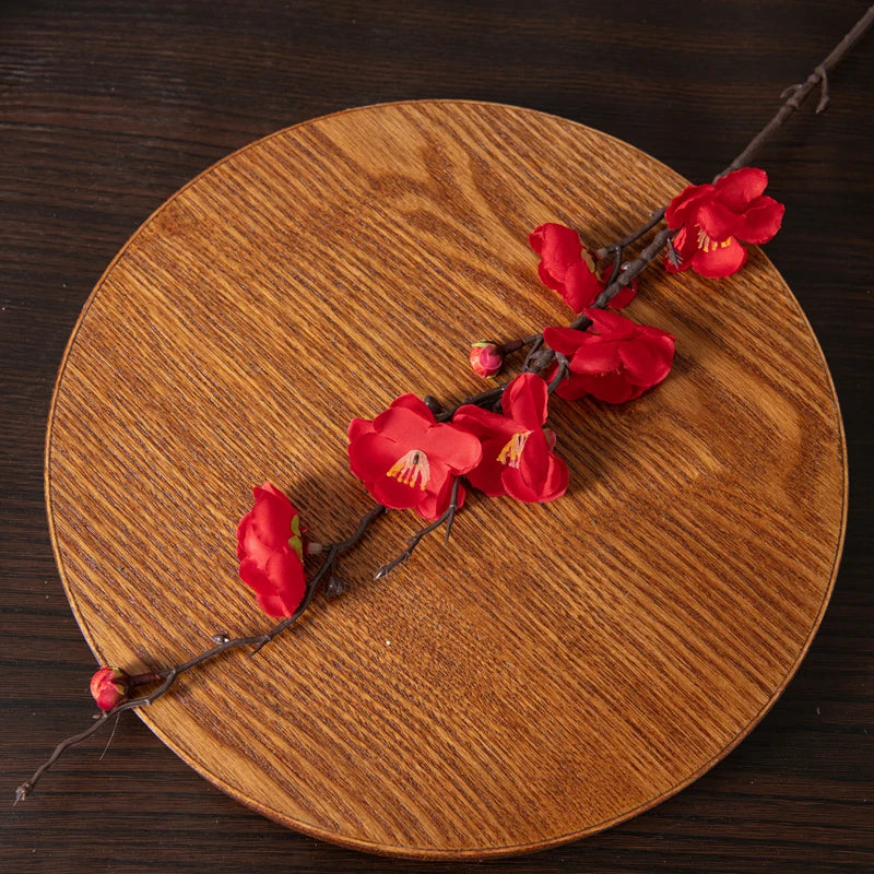 Silk Plum & Peach Branch