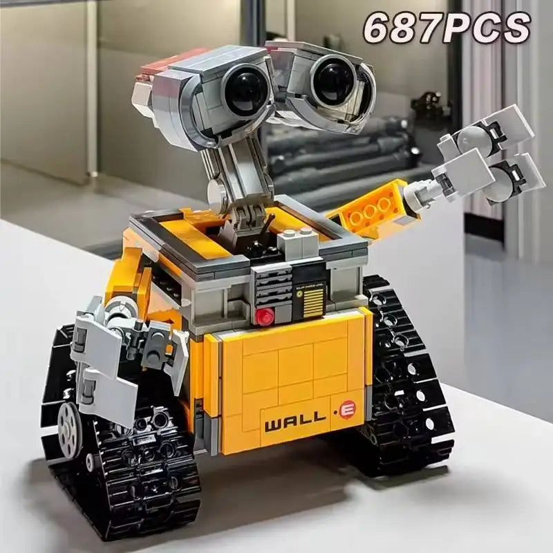687PCS DIY Wall-E Blocks