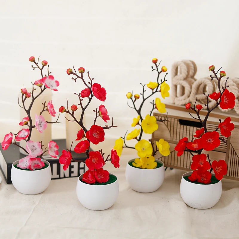 Artificial Bonsai Plum Blossom