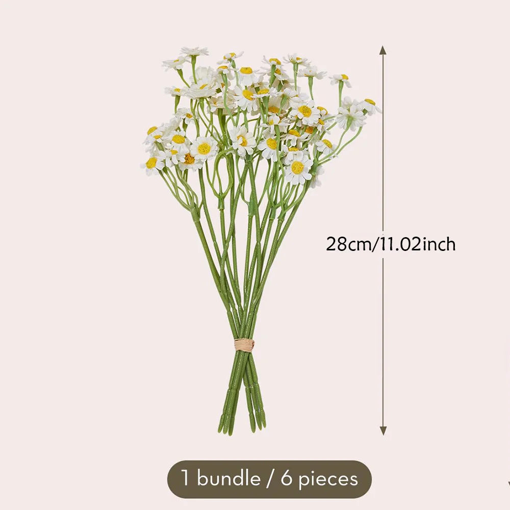 60-Head Artificial Daisy Bouquet