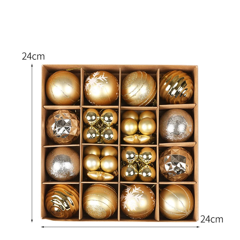 36pcs Christmas Ball Ornaments