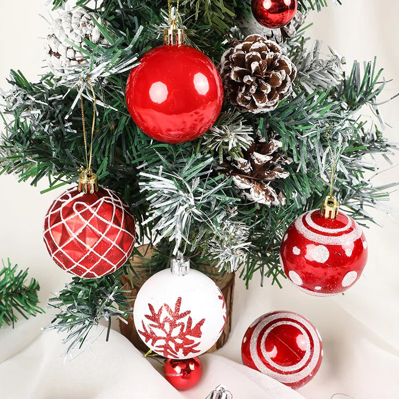 36pcs Christmas Ball Ornaments