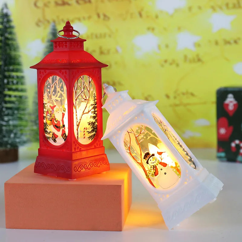 Christmas Wind Lantern Night Light