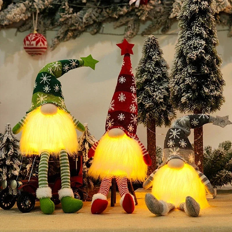 LED Faceless Gnome Ornament