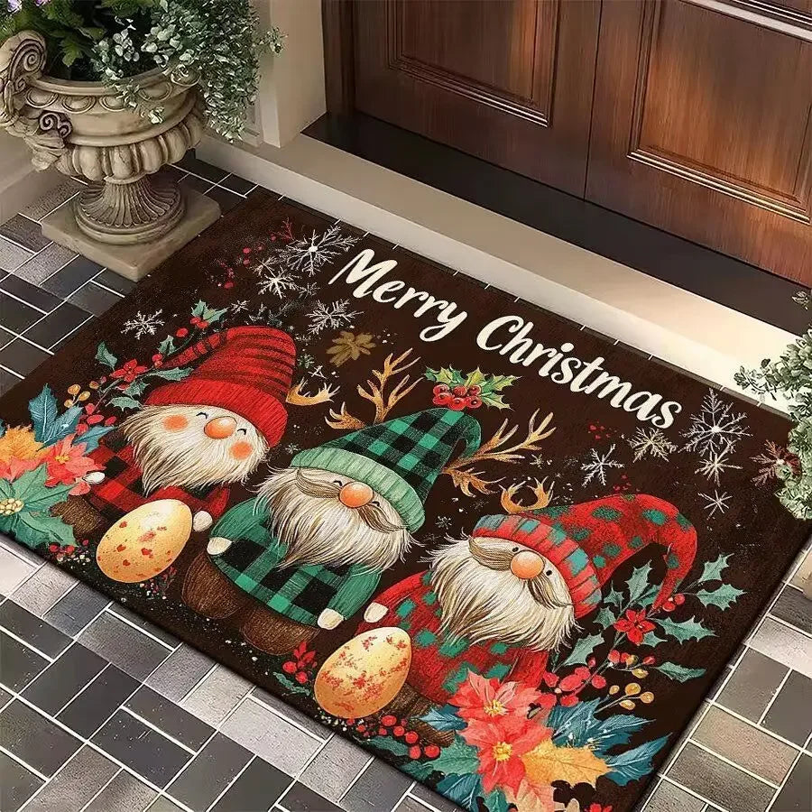 Christmas Printed Door Mat