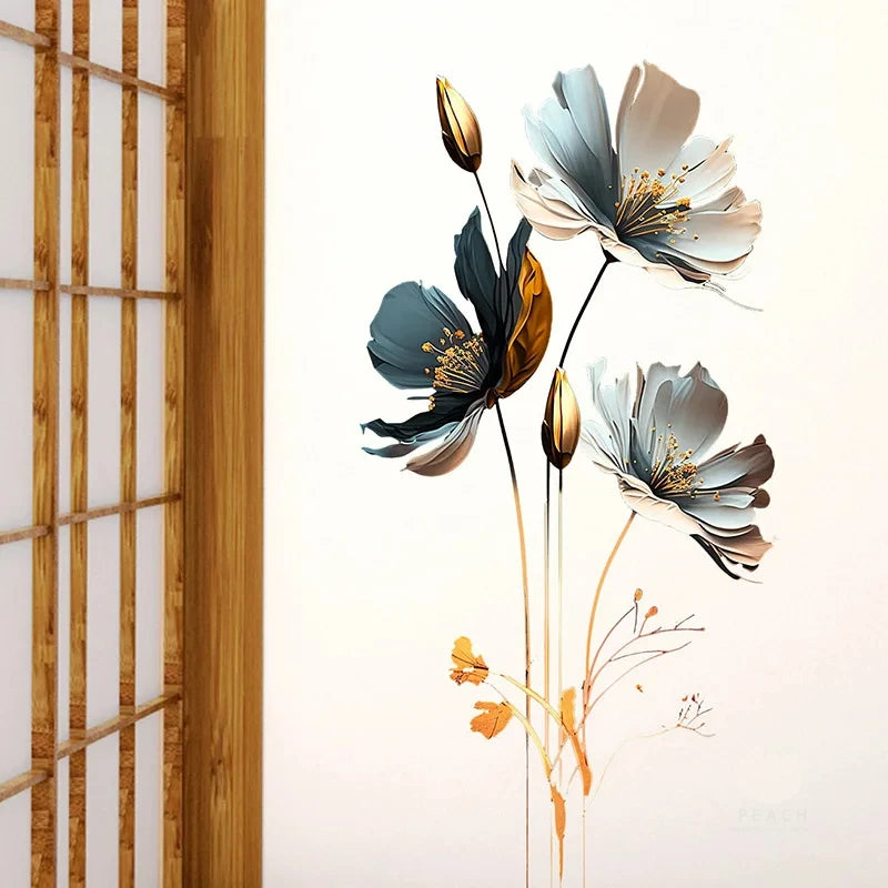 3D Flower Wall Stickers