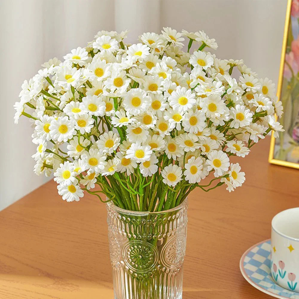 60-Head Artificial Daisy Bouquet