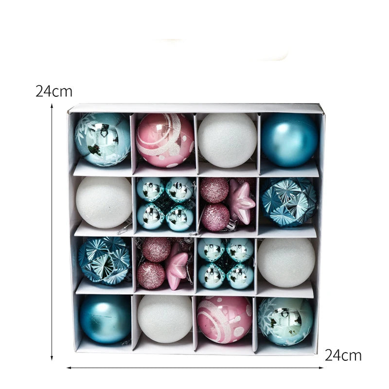 36pcs Christmas Ball Ornaments