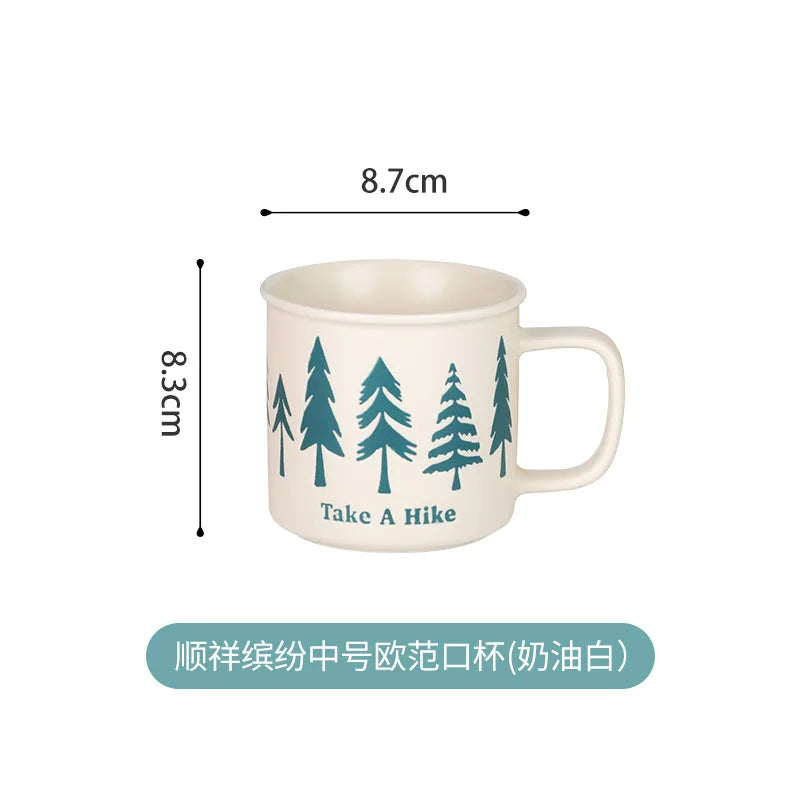 Camping Adventure Ceramic Mug