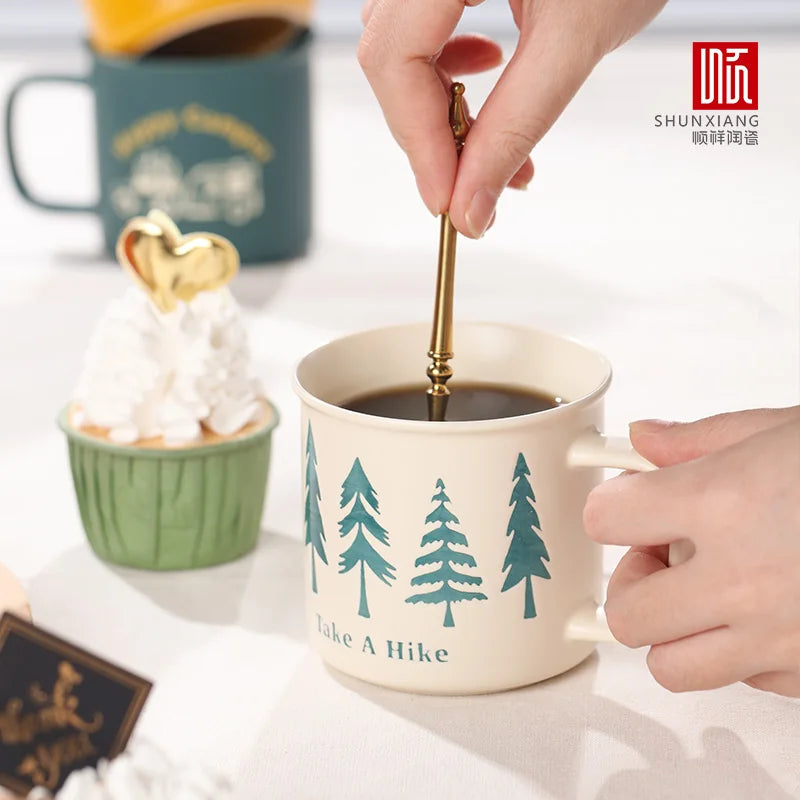 Camping Adventure Ceramic Mug