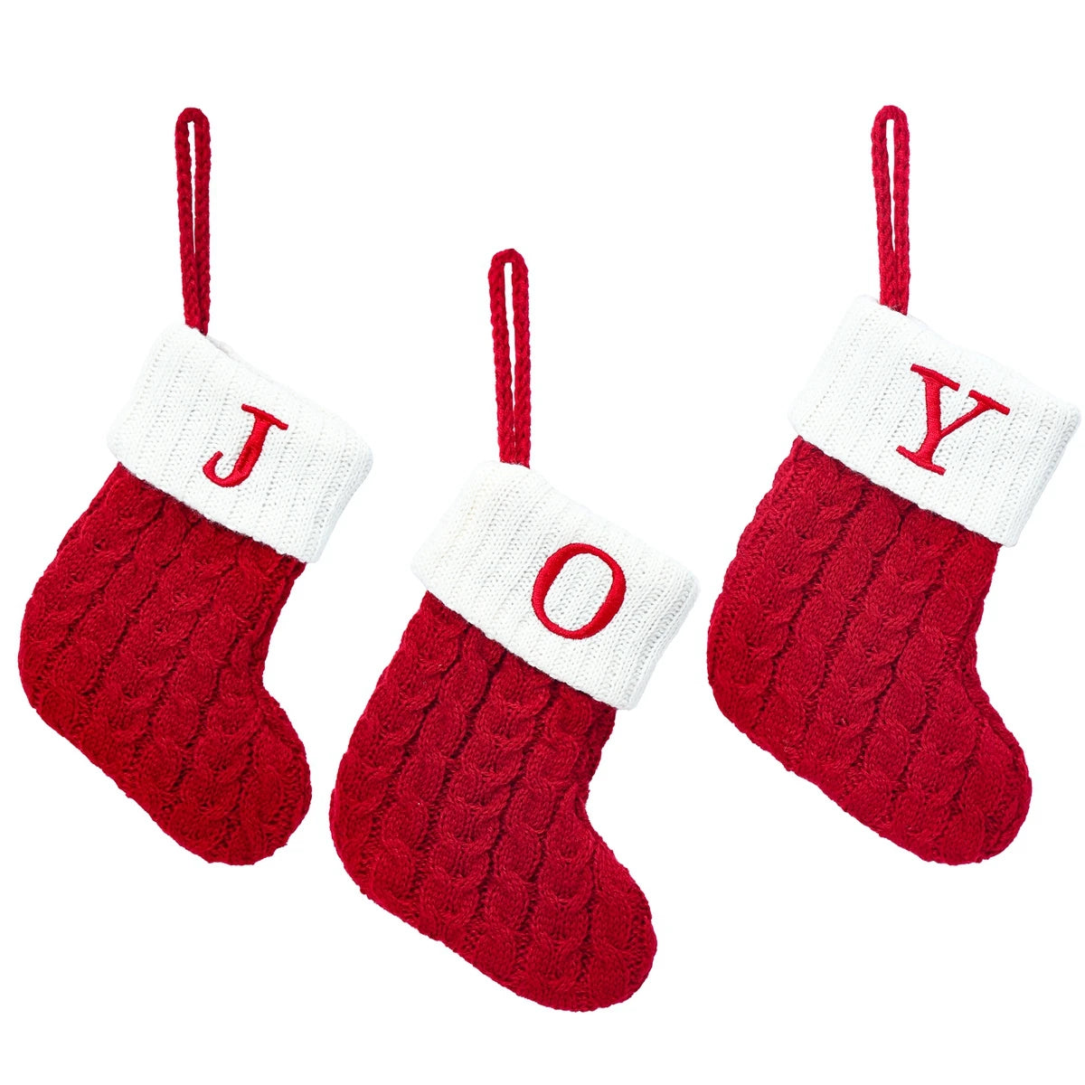 Knitted Christmas Letter Stocking