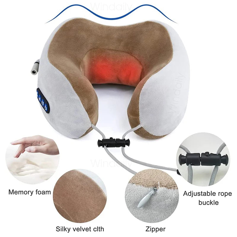 Neck Massager with Heat & Vibration
