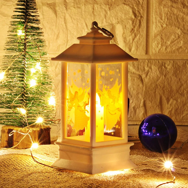 Christmas Wind Lantern Night Light