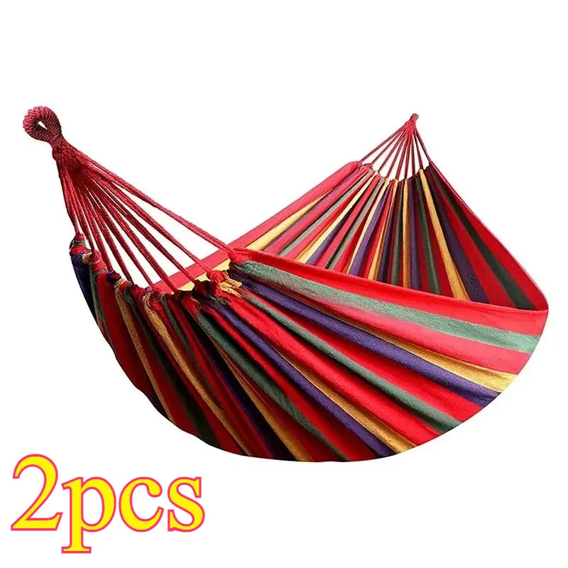 Outdoor Canvas Camping Hammock