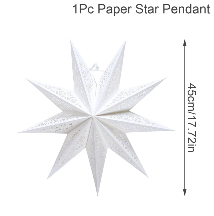 Hollow Star Hanging Pendant