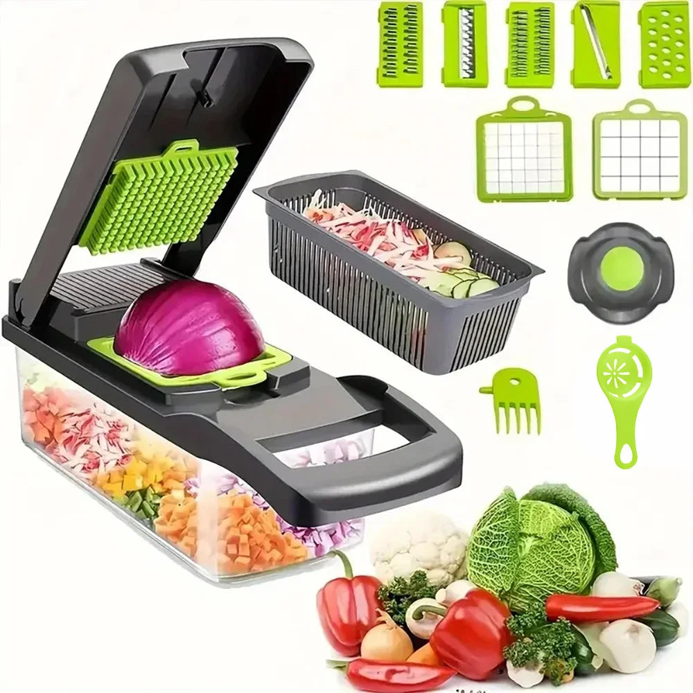 16-in-1 Vegetable Chopper Set