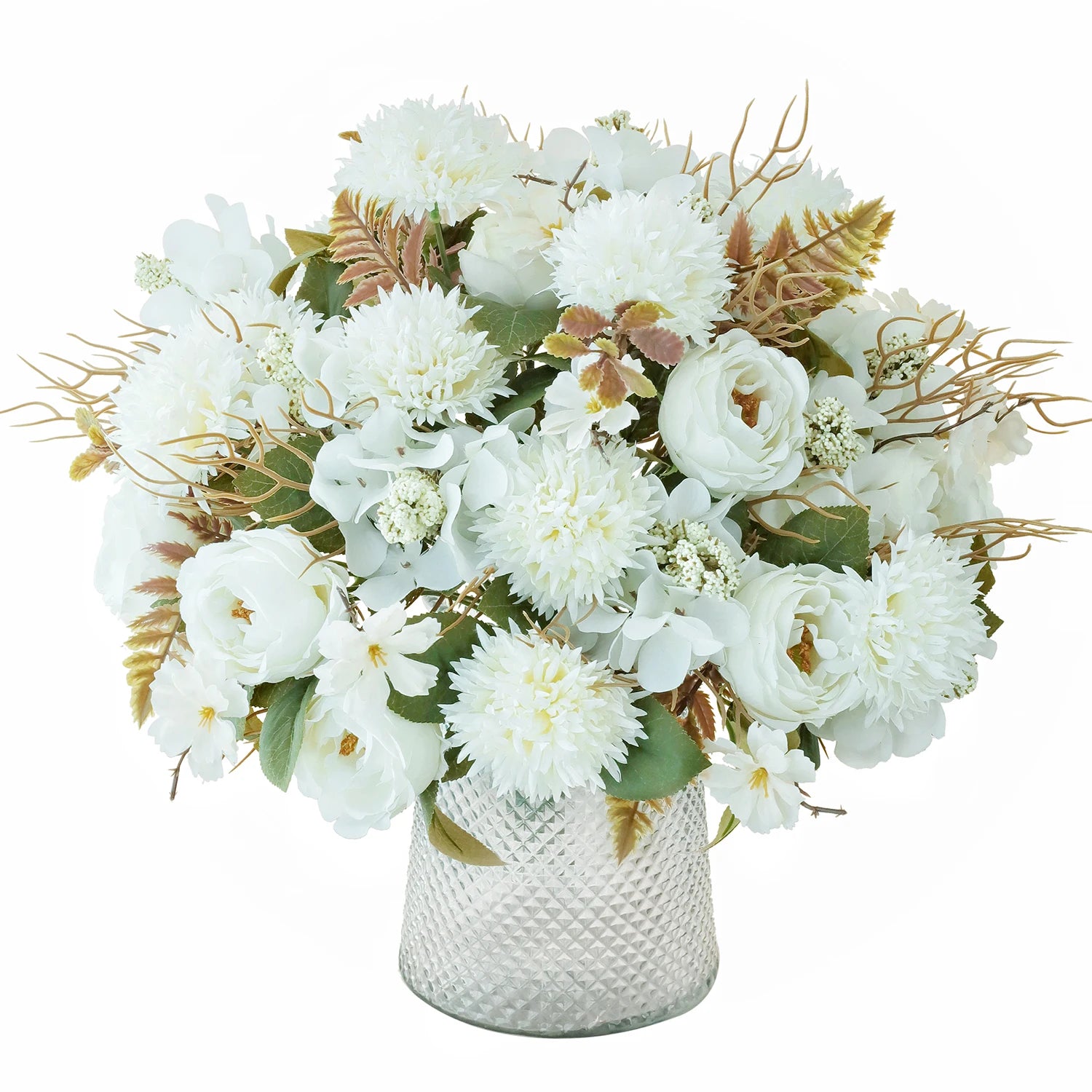 Artificial Silk Roses Bouquet