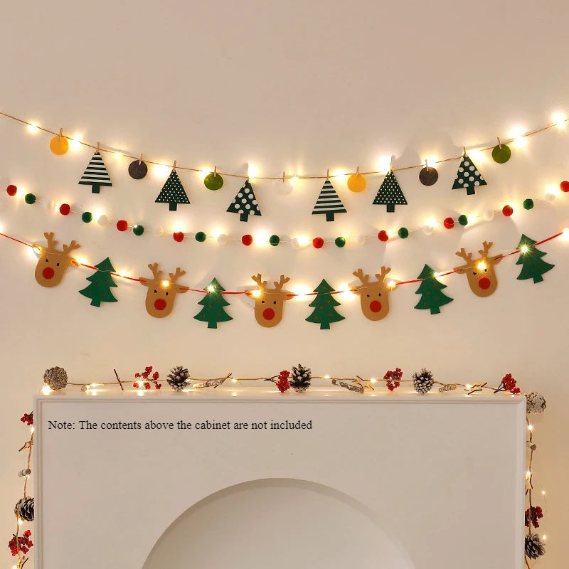 LED Merry Christmas String Lights