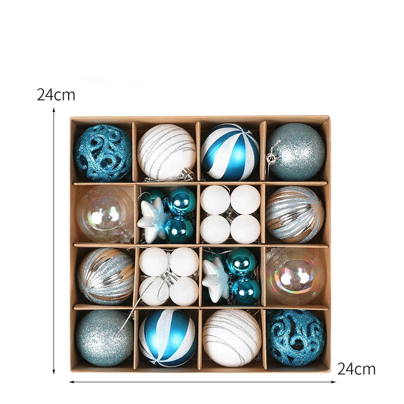 36pcs Christmas Ball Ornaments