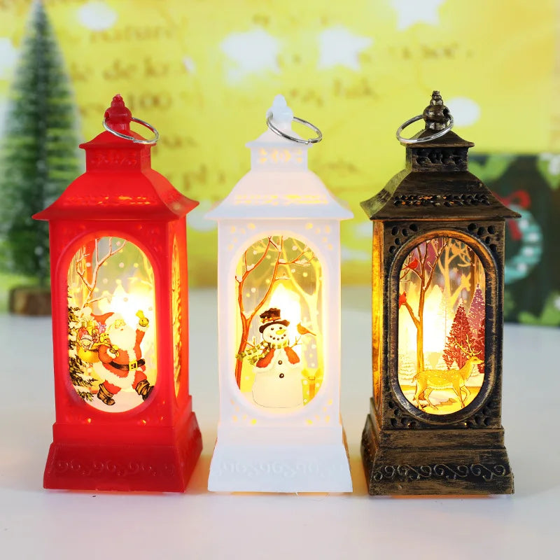 Christmas Wind Lantern Night Light
