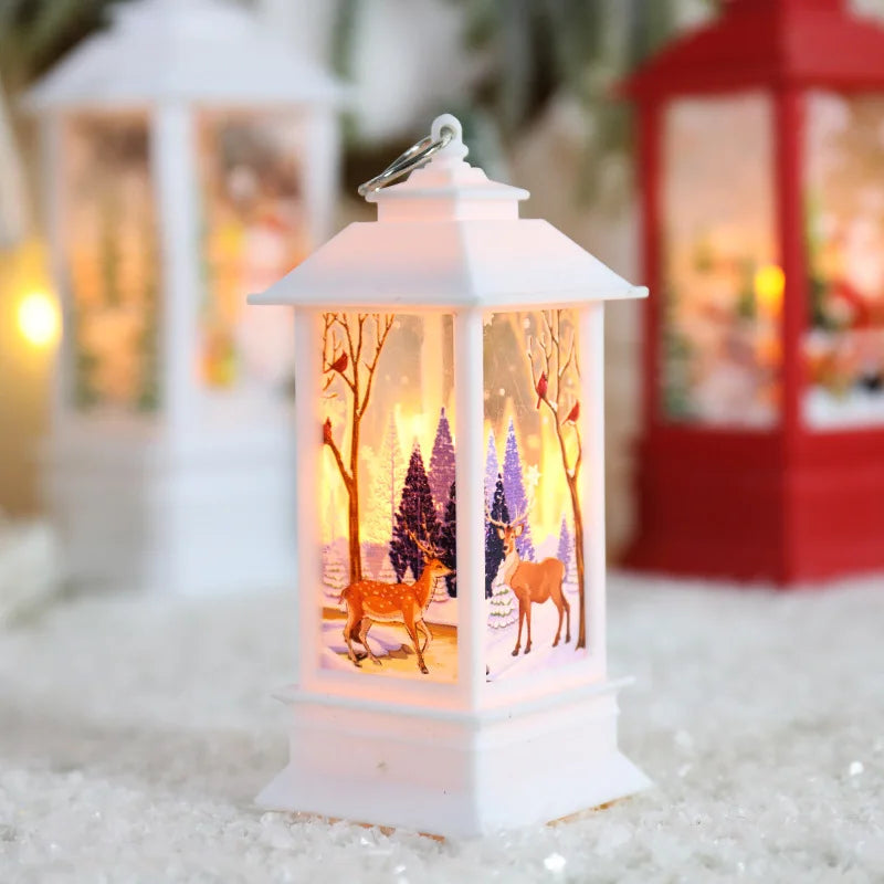 Christmas Wind Lantern Night Light