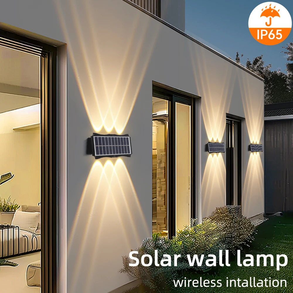 Solar LED Outdoor Wall Light