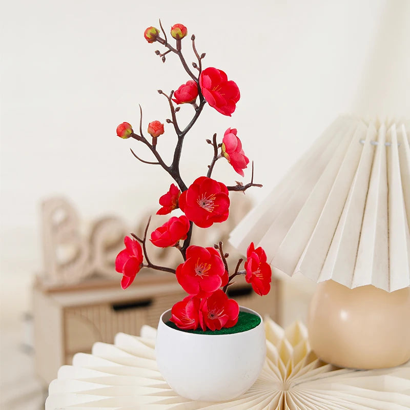 Artificial Bonsai Plum Blossom