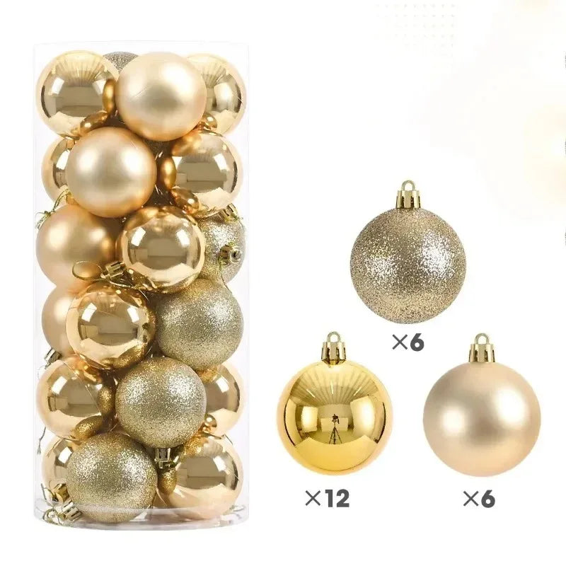 24pcs Christmas Tree Balls