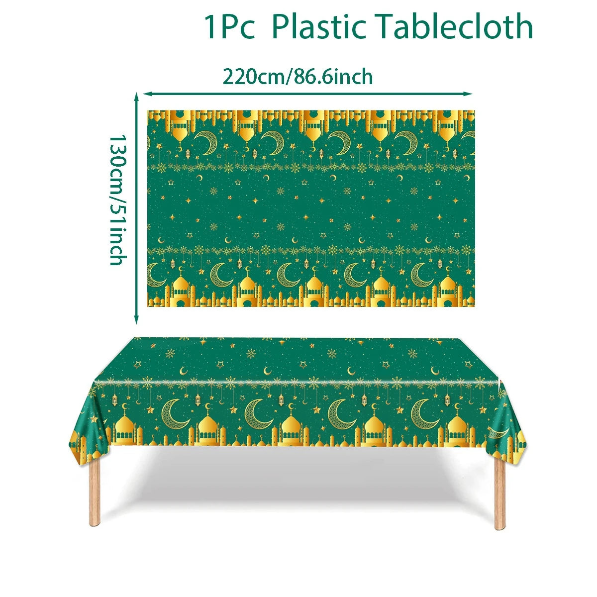 Eid Mubarak Tablecloth