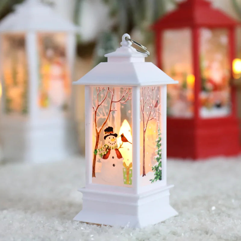 Christmas Wind Lantern Night Light