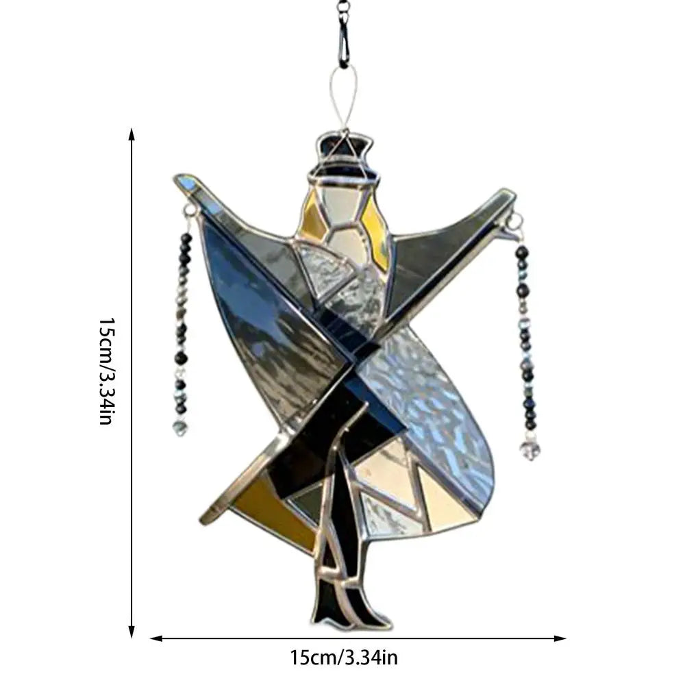 Stained Glass Wind Spinner