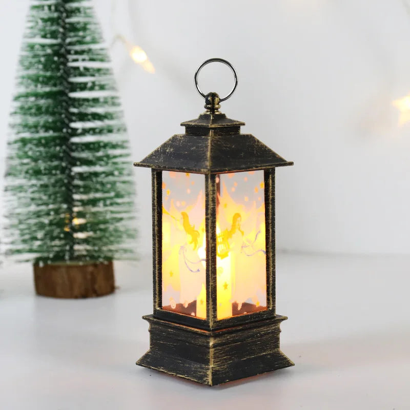 Christmas Wind Lantern Night Light