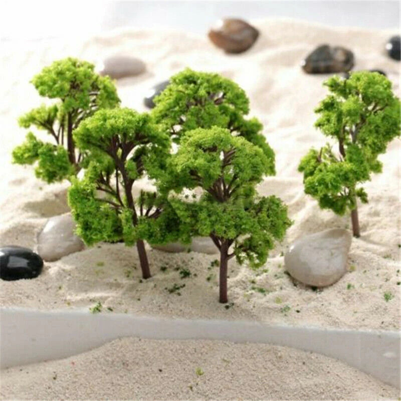10PCS Mini Model Trees