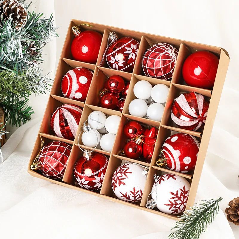 36pcs Christmas Ball Ornaments