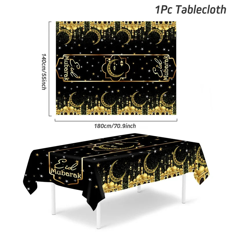 Eid Mubarak Tablecloth