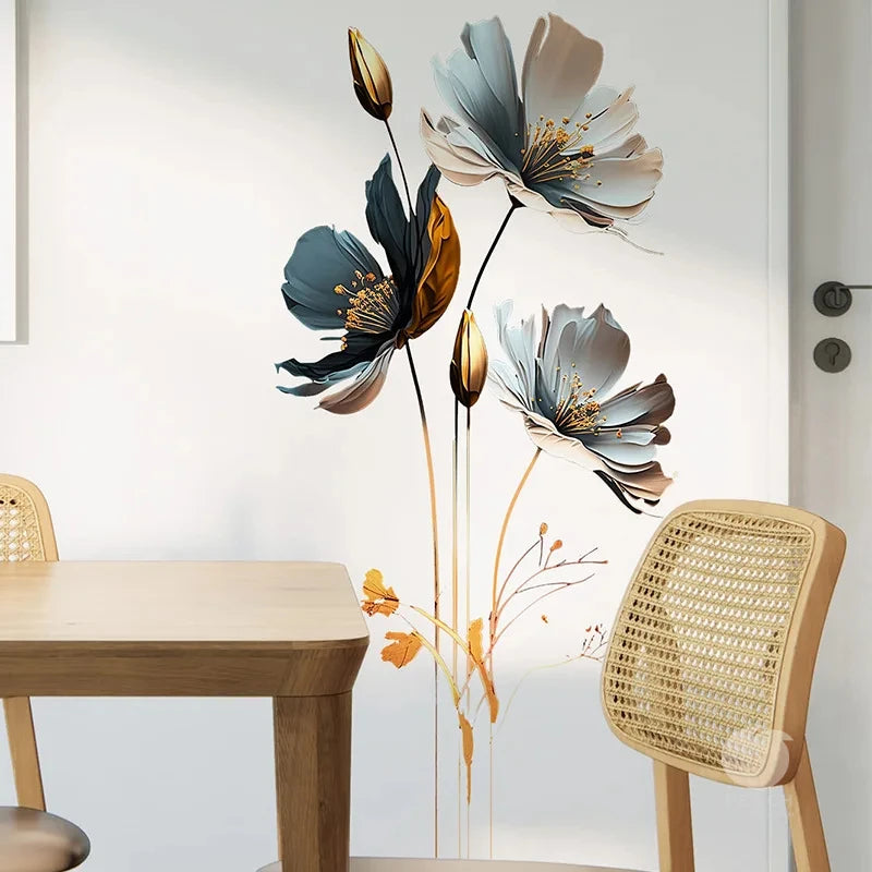 3D Flower Wall Stickers