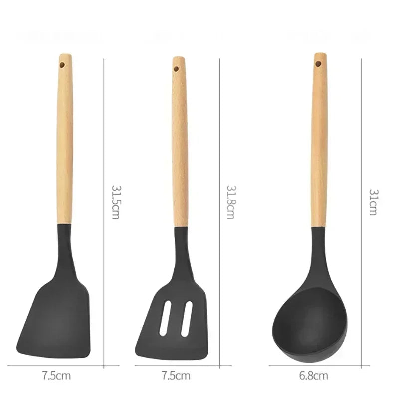 12-Piece Silicone Utensil Set