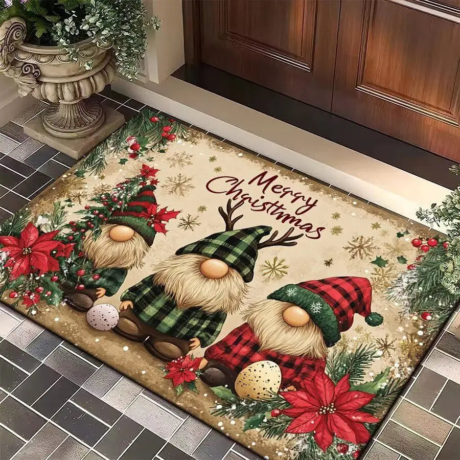 Christmas Printed Door Mat