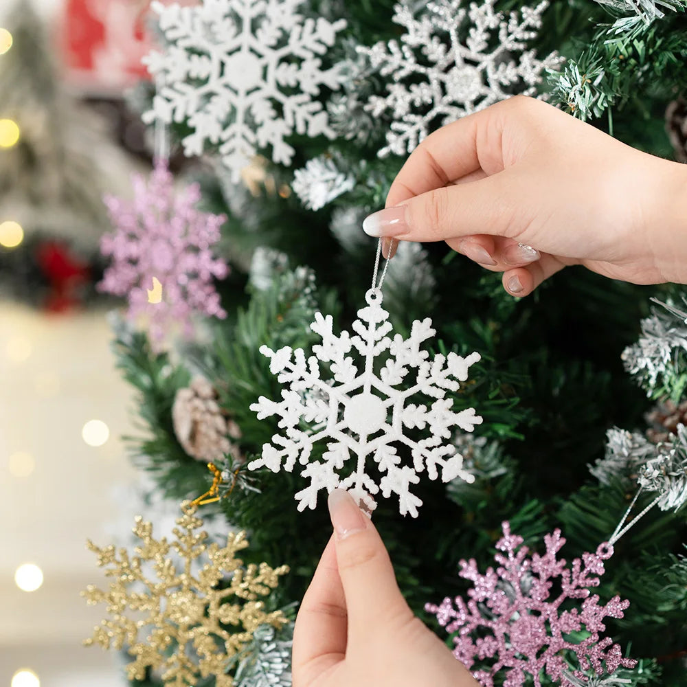 Christmas Snowflake Hanging Ornaments