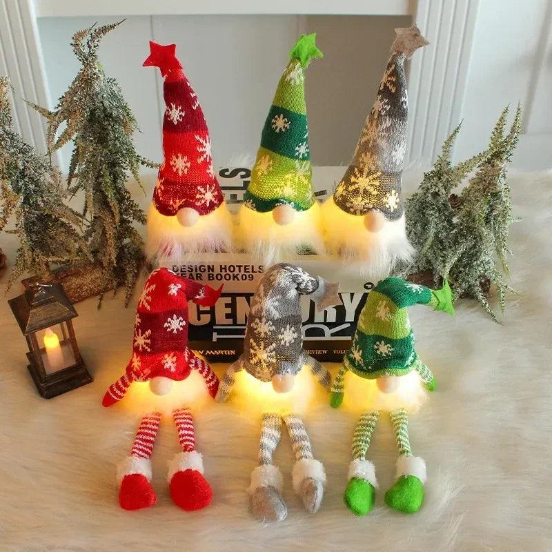 LED Faceless Gnome Ornament