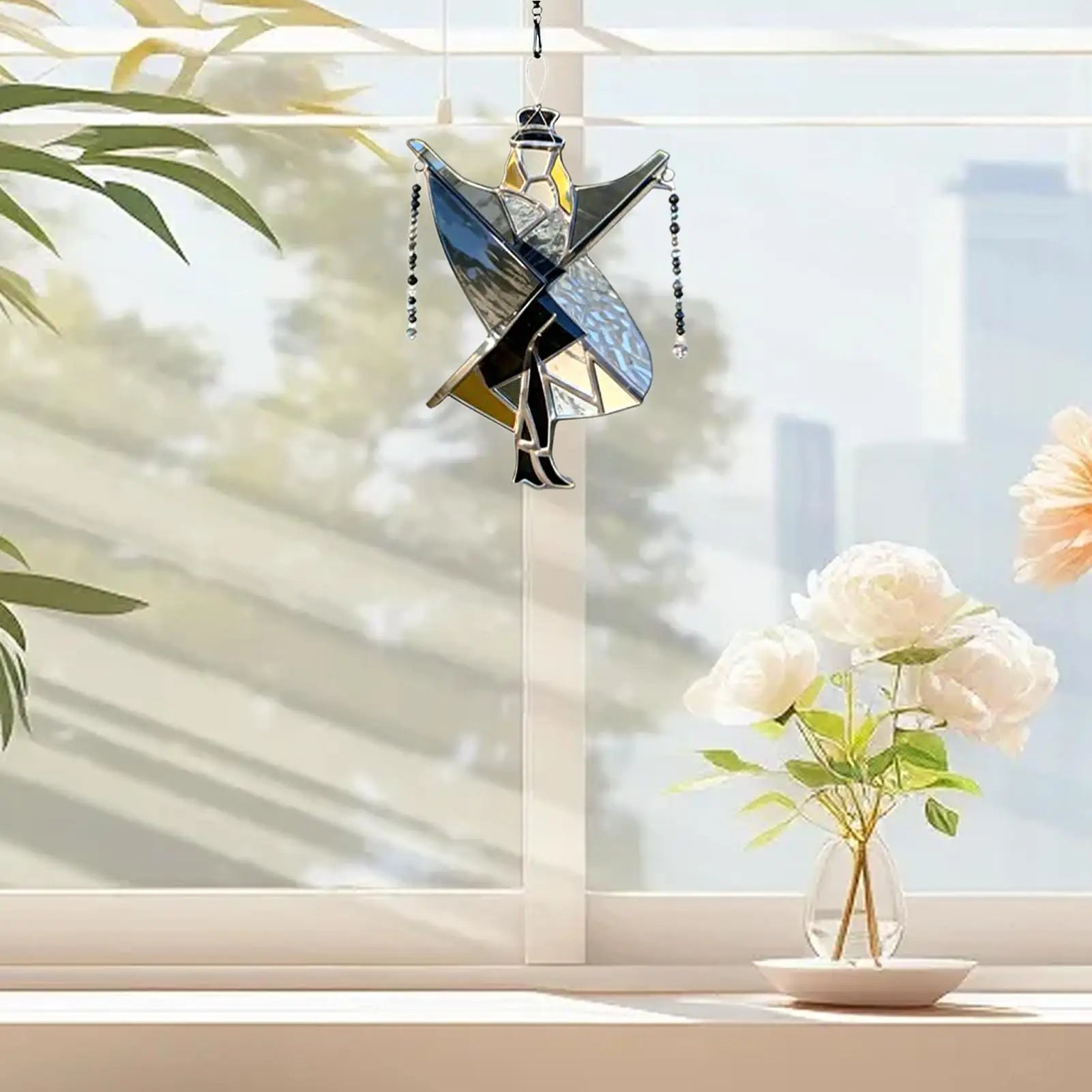 Stained Glass Wind Spinner