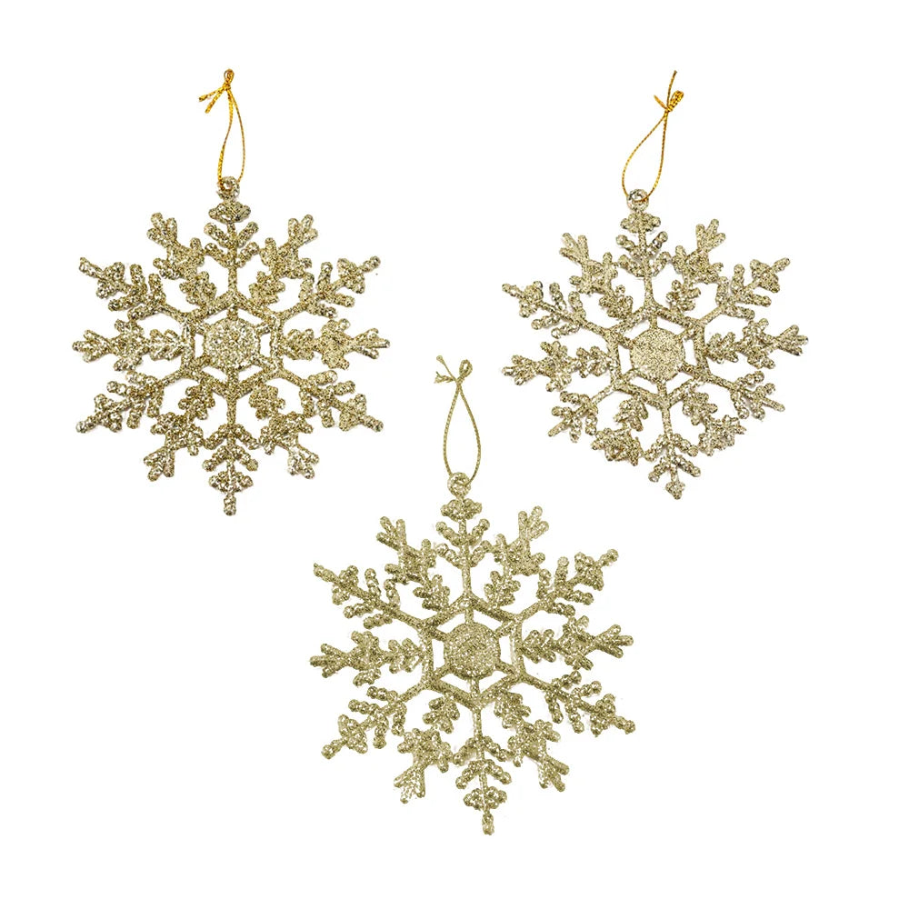 Christmas Snowflake Hanging Ornaments