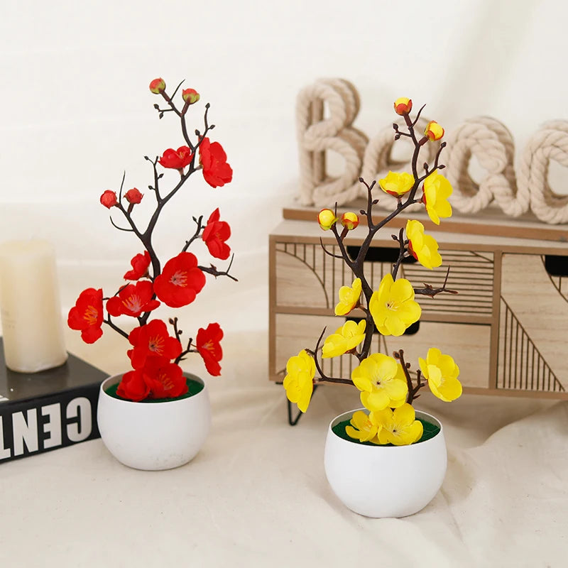 Artificial Bonsai Plum Blossom
