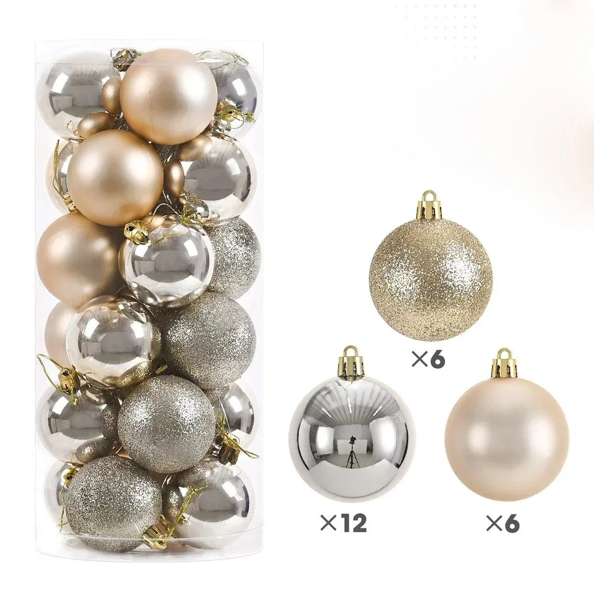 24pcs Christmas Tree Balls