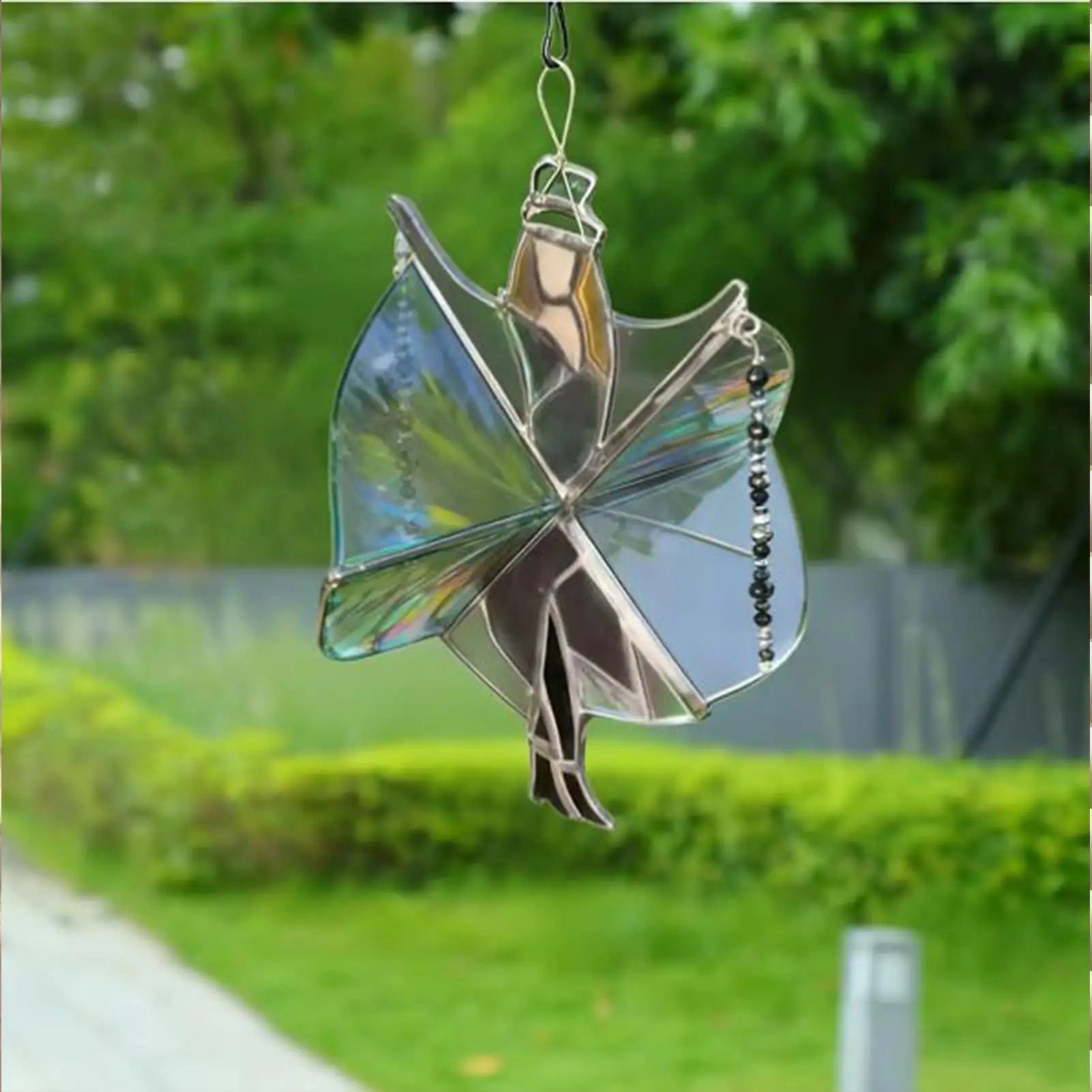 Stained Glass Wind Spinner