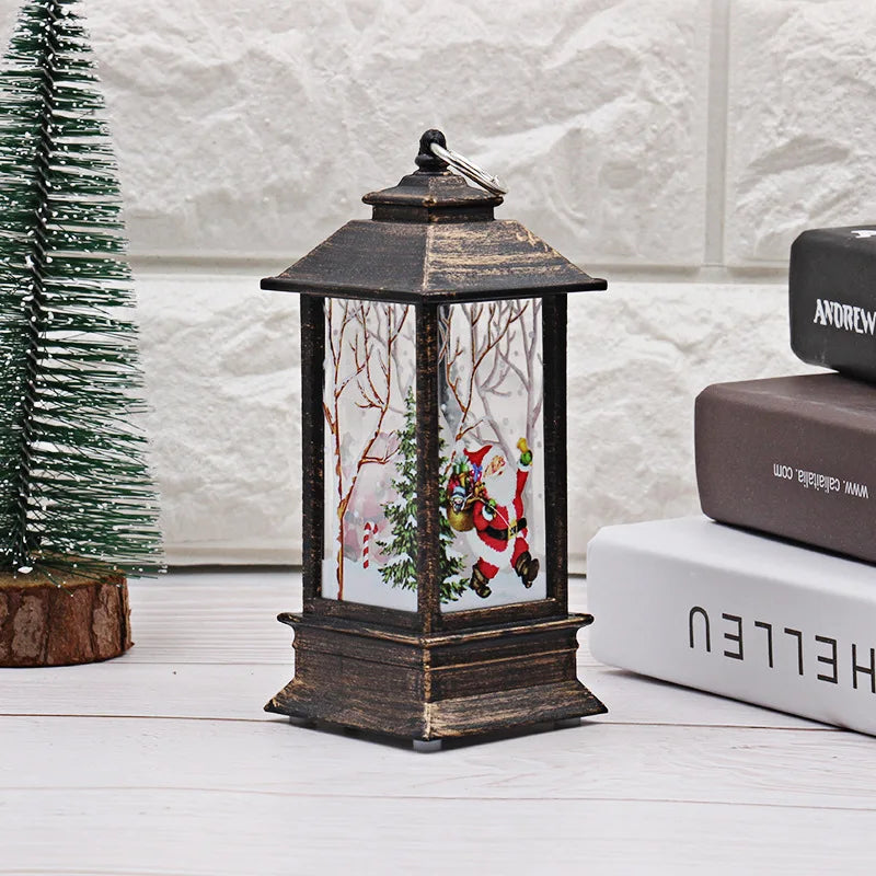 Christmas Wind Lantern Night Light