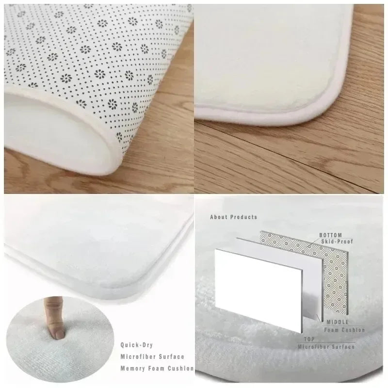 Christmas Santa & Elk Door Mat