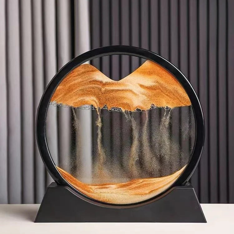 3D Quicksand Hourglass Decor