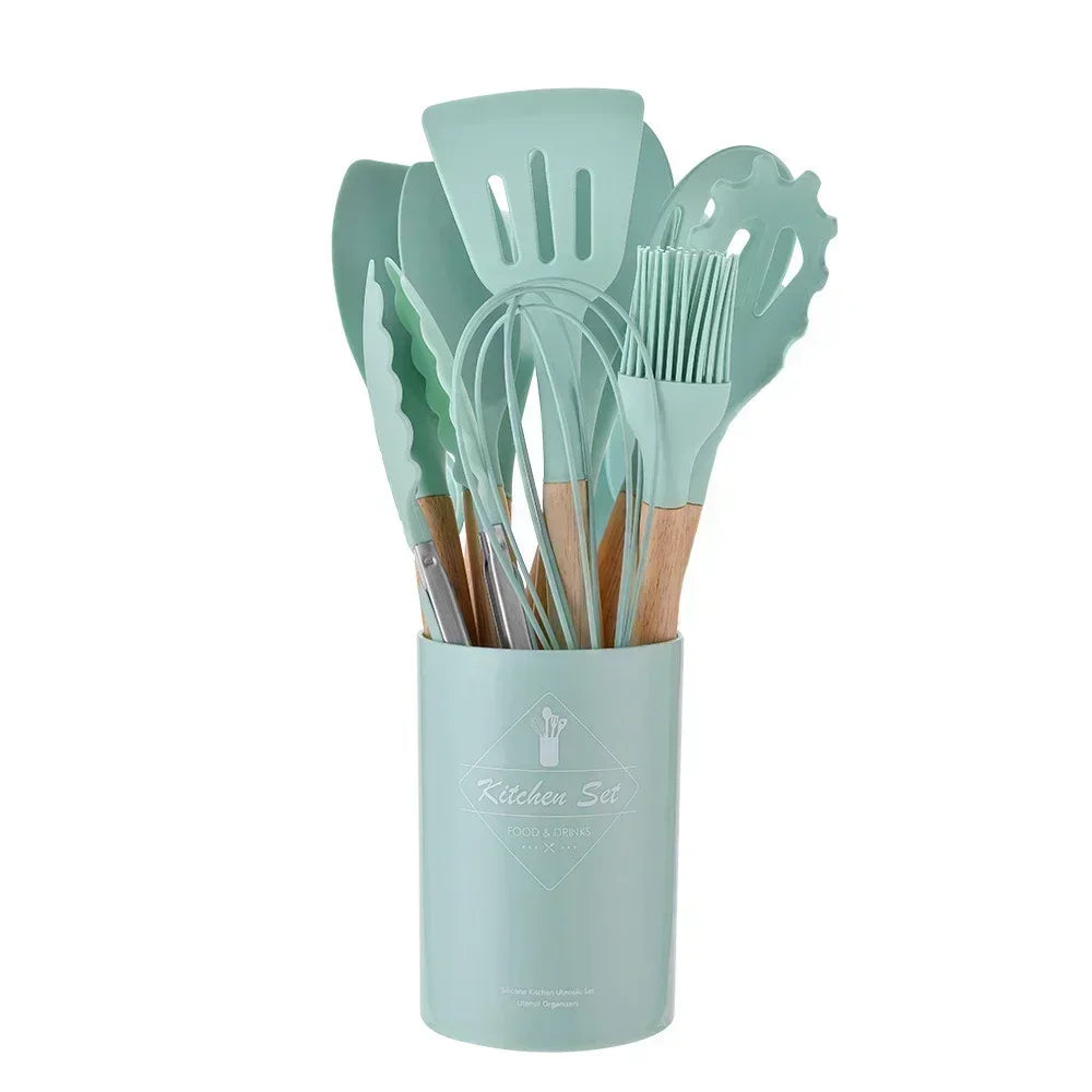 12-Piece Silicone Utensil Set
