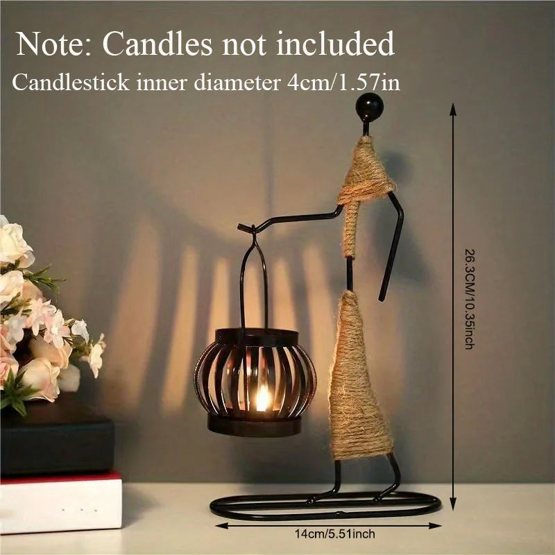 Nordic Metal Candle Holder
